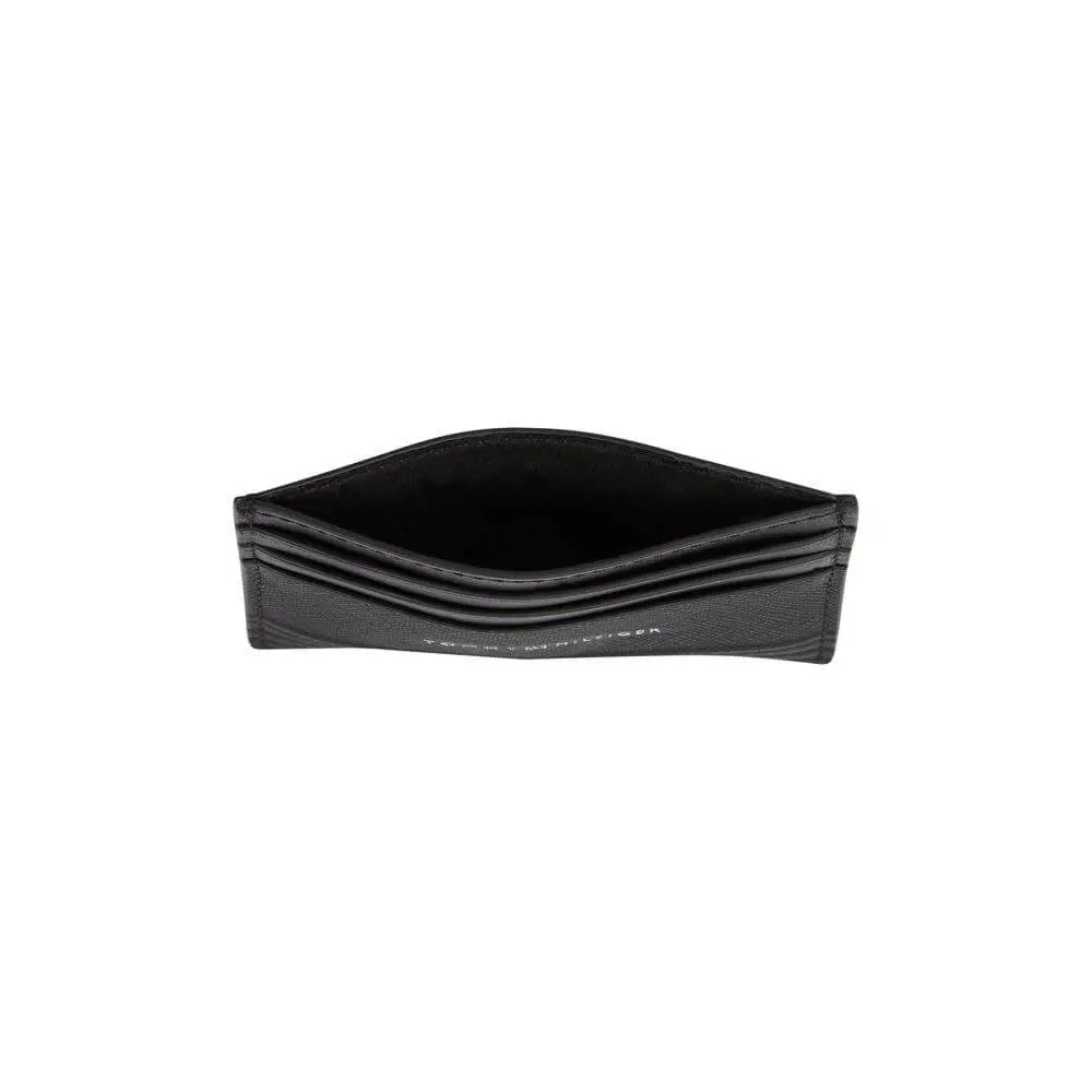 Tommy Hilfiger Black Business Credit Card Holder